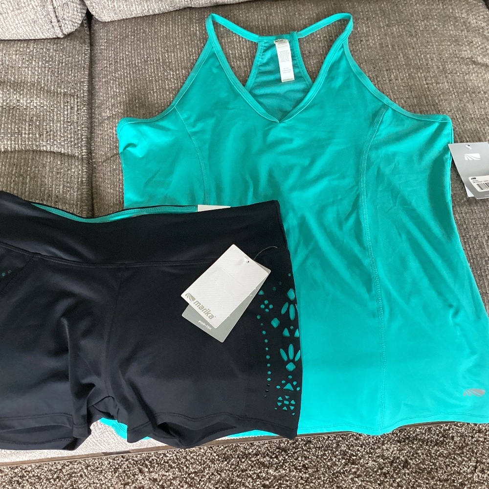 Marika tang and performance shorts